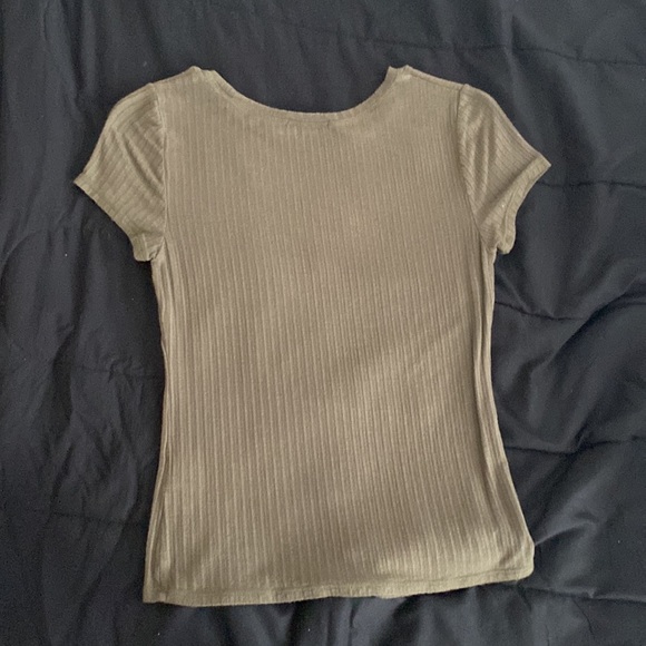 Charlotte Rusee Top, Size M, *army green* - Picture 2 of 5